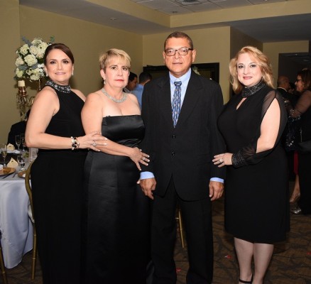 Karla Faraj, Gennie Kattan, Enrique Castro y Ana Becerra