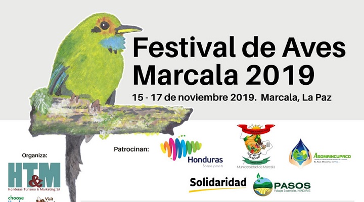 Por tres días Marcala se convertirá en la capital de las aves en Honduras