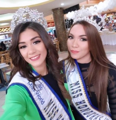 Ya comenzó la transformación de Miss Honduras Internacional y de Miss Honduras Mundo 2019...la primera en partir es la danlidense que con cabello liso y maquillaje tenue luce fabulosa...