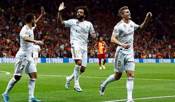 El Real Madrid logra revivir con una victoria ante el Galatasaray