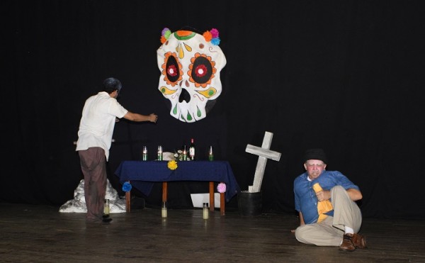 Tradicional "Altar del Día de Muertos" se exhibe en el Museo de Antropología de San Pedro Sula