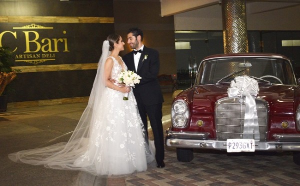 Giselle Maalouf Maalouf y Giancarlo Casco Bruni