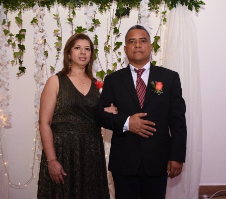 Los padres del novio, Nelly Padilla y Miguel Ángel Izaguirre