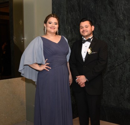 Los padrinos de boda, Daniel Martínez y Johanna Pérez