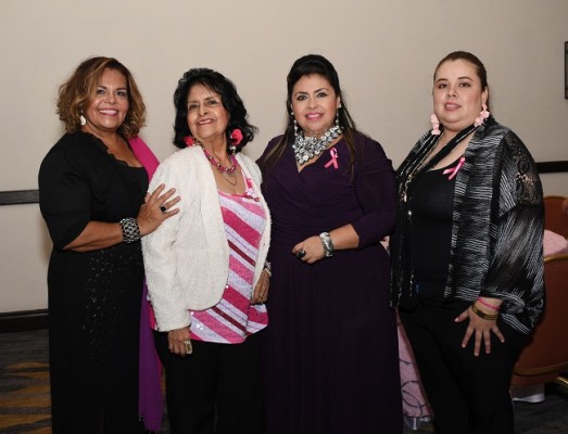 Oneyda de América, Alma Ondina Vásquez, Alma Ondina Matute y Alejandra Paz