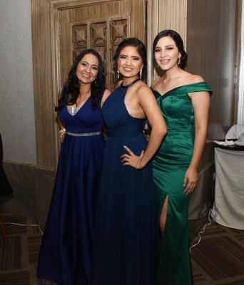 Yamileth Díaz, Cindy García y Sonia Avelar