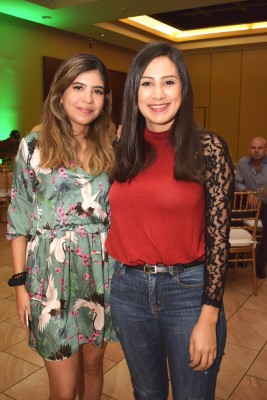 Alessandra Arias y Suany Hernández