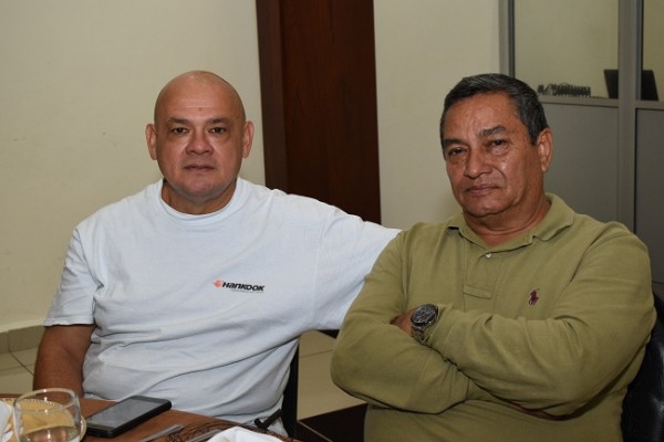 Carlos Martínez y Marvin Suazo