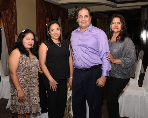 Francisca Aguilar, Margarita Castellón, Mario Soler y Maureen Almendárez