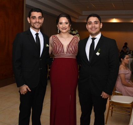 Los hermanos de la novia, Javier Amaya, Victoria y Gerardo Amaya