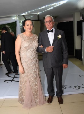 Los padres de la novia, Mirna Meermann y Roberto Pelucchi