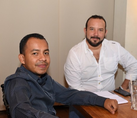 Manuel Zerna y Eloy Garay