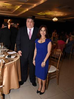 Miriam López y Edvin Santos