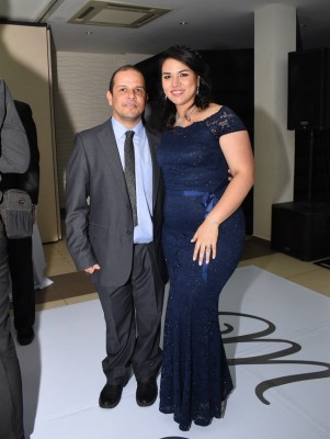 Patricia Pineda y Enrique Lozano