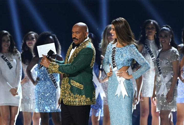 Gobierno colombiano está considerando demandar al Miss Universo por chiste de Steve Harvey