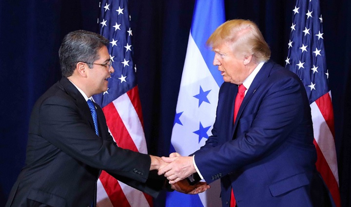 Hernández y Trump dialogan sobre seguridad, migración, empleo e inversiones