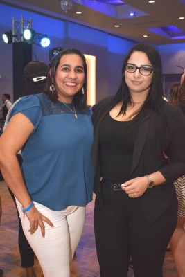 Claudia Palma y Mariela Ramos.