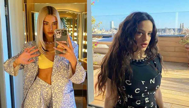 Dua Lipa y Rosalía desatan polémica en redes sociales por sexi video