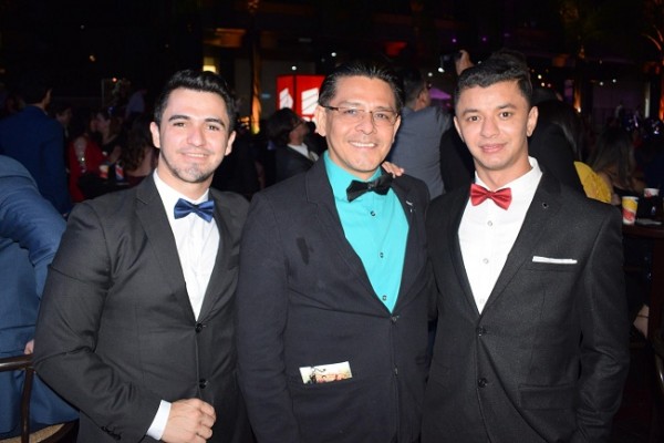 Keiton Steven Sotomayor, Luis Caballero y Roberto Figueroa.