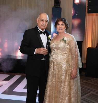 Los padres de la novia, José Carlos Segurado Solis y Griselle Nazire Diek Pineda