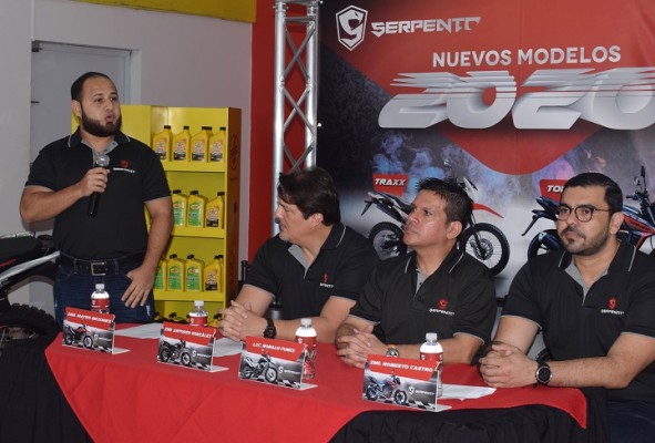 SERPENTO presenta los nuevos modelos de motocicletas 2020