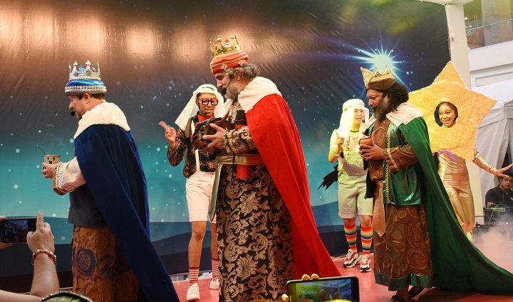 Los reyes magos llegan a Multiplaza San Pedro Sula