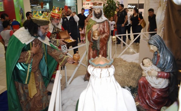Los reyes magos llegan a Multiplaza San Pedro Sula 