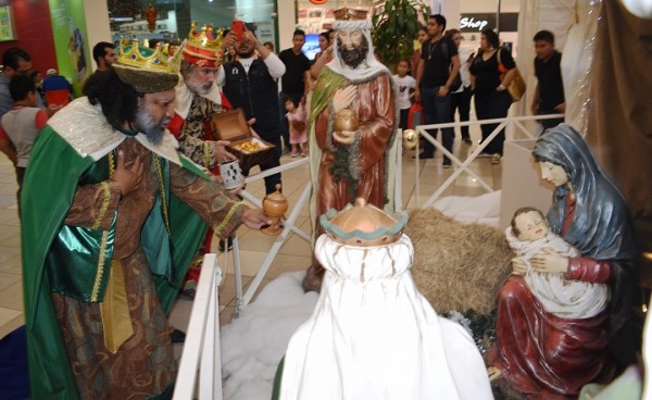 Los reyes magos llegan a Multiplaza San Pedro Sula 