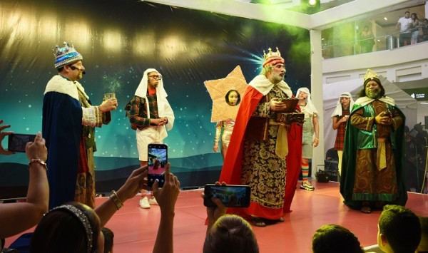 Los reyes magos llegan a Multiplaza San Pedro Sula 