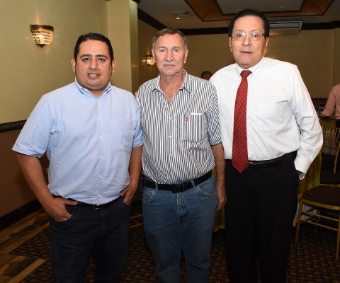 Reynaldo Chinchilla, Roldan Suazo Nuila y Holman Serrano