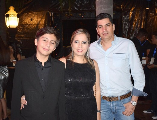 Rodrigo Matta, Sandra Matta y Alejandro Matta.