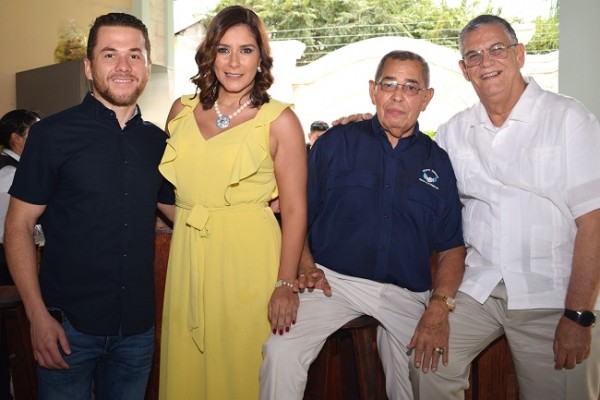 Roger Valladares Jr, Ruth Arita, Julian Arriaga y Juan Bendeck