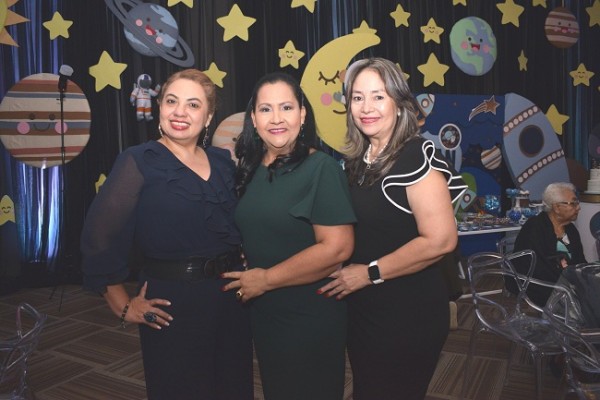 Yessica Rodríguez, Sonia de Castro y Maritza Cardona.