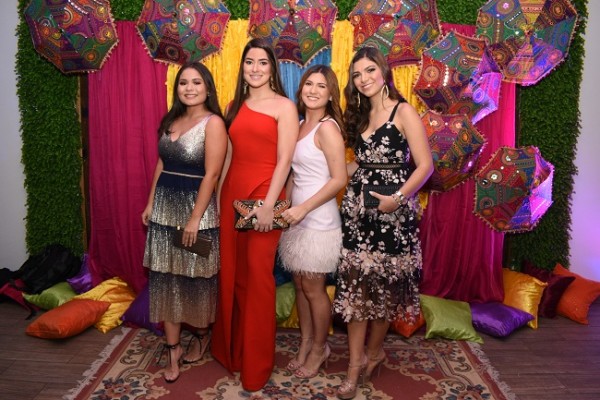 Alessandra Serrano, Mariana Larach, Victoria Reyes y Leyla Faraj
