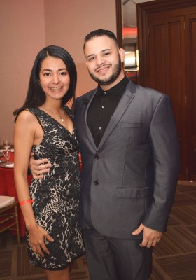 Azaria Izaguirre y Javier Villegas