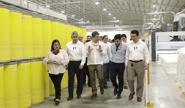 Presidente Hernández participa en inauguración de parque industrial San Juan Innovation Park en Choloma