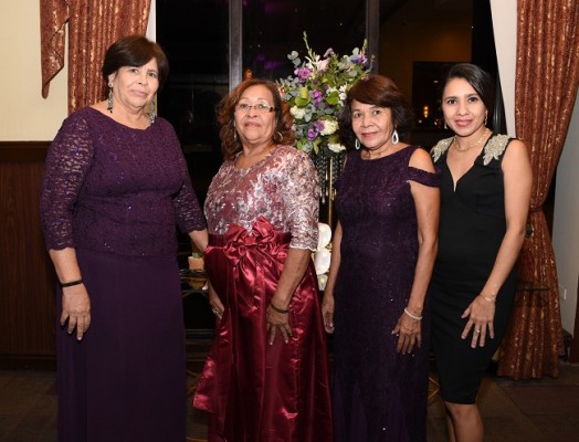 Trinidad Méndez, Vilma Núñez, Leticia Núñez e Isamar Castro