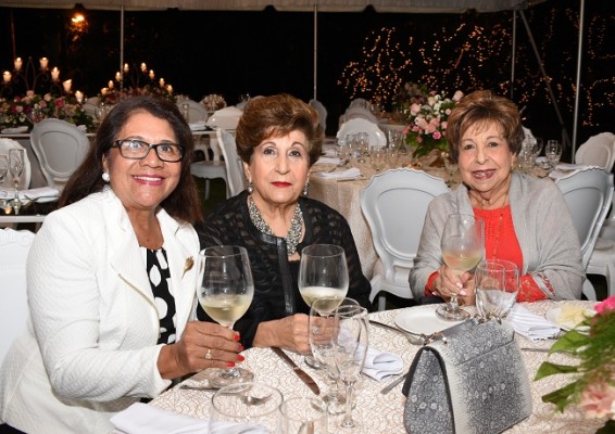 Vilma Karow, Lily Faraj y Maruca Faraj