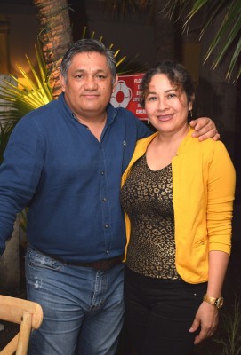 Walter González y Yanina Farfán.