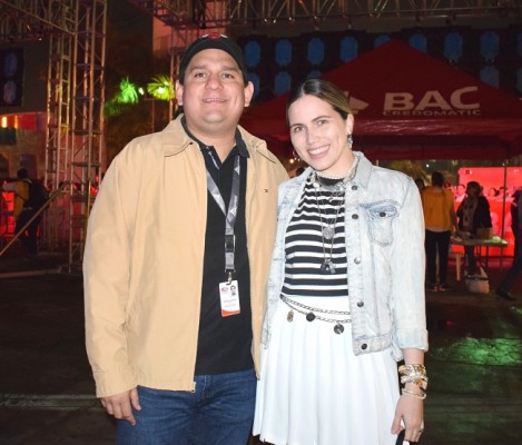 Gustavo y Daniela Palacios.