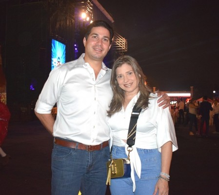 Luis Canahuati y Melissa Villegas.
