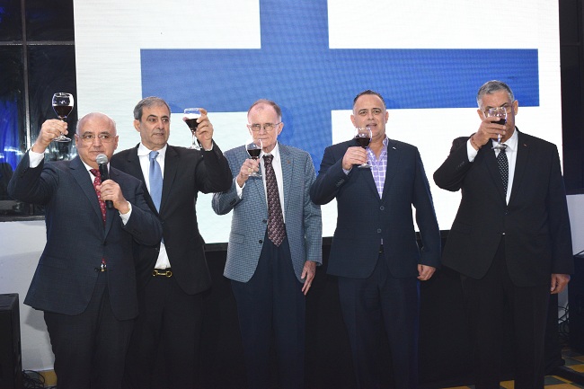 Diplomáticos brindan en el 56 aniversario del Cuerpo Consular Sampedrano