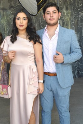 Samantha Castellanos y Miguel Moncayo.