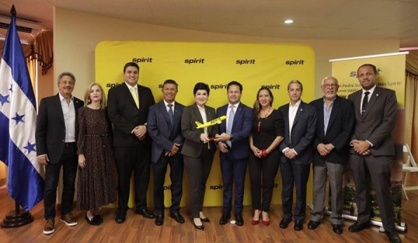 Spirit Airlines anuncia vuelo directo entre San Pedro Sula y Nueva Orleans