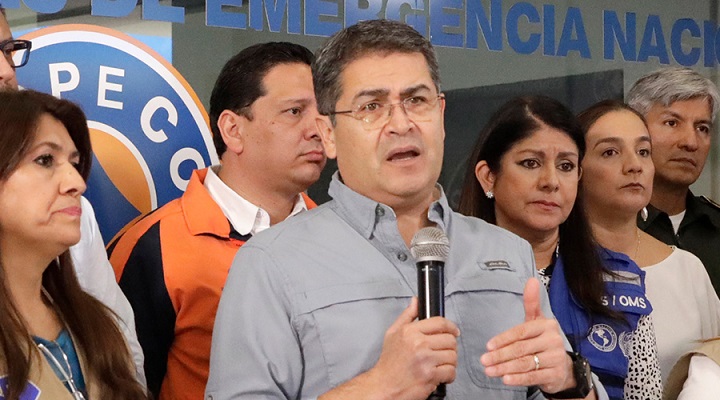 Presidente Hernández anuncia nuevas medidas para contrarrestar el coronavirus
