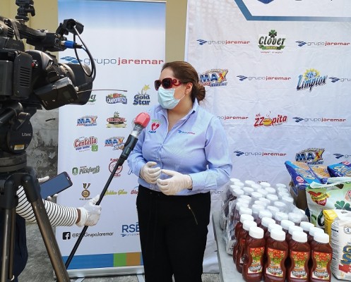 Grupo Jaremar dona un millón de lempiras en productos a hospitales para la lucha contra el COVID-19