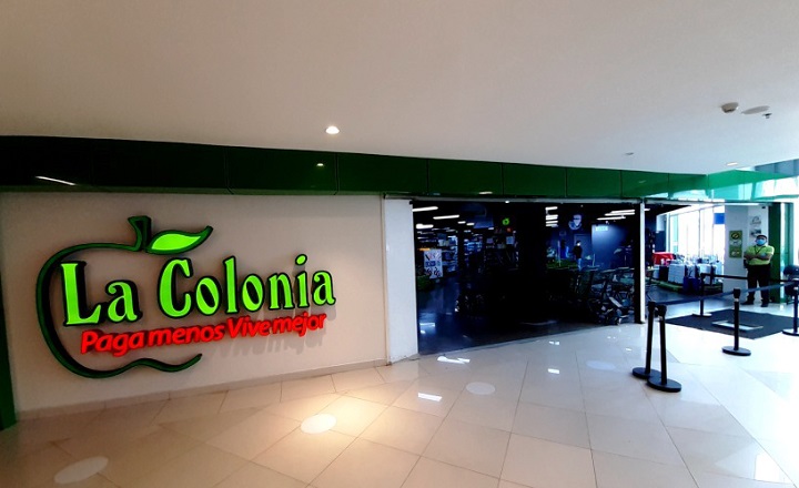 La Colonia en Mega Mall tiene abierta sus puertas para abastecer a las familias sampedranas