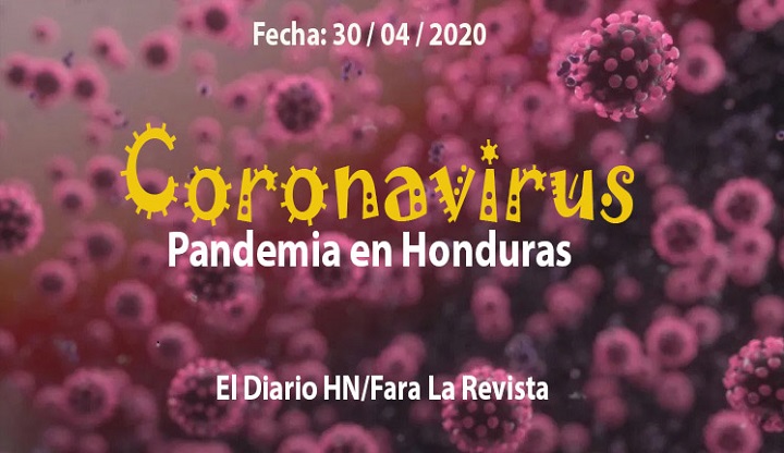 El coronavirus cobra otras cuatro vidas en Honduras y los casos positivos suman 804