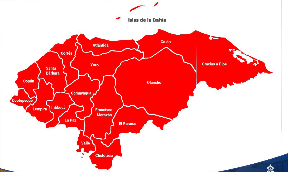 Sinager mantiene la alerta roja y el toque de queda para 18 departamentos del país hasta el domingo 31 de mayo