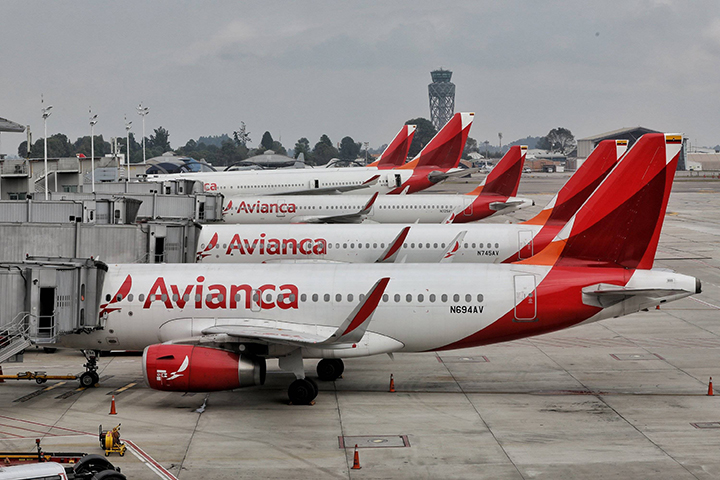 Avianca se declara en quiebra debido al impacto de la pandemia del COVID-19